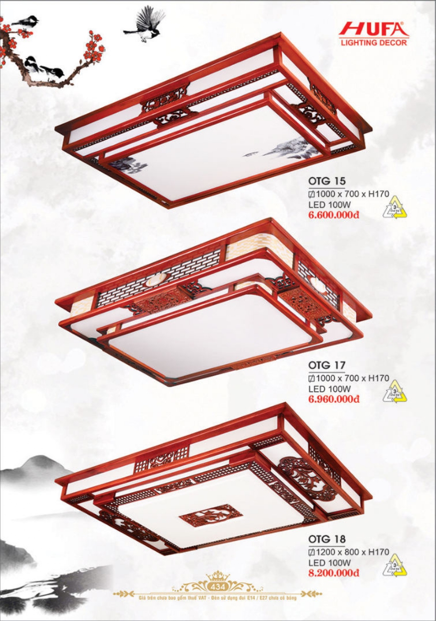 Bảng giá đèn trang trí HUFA